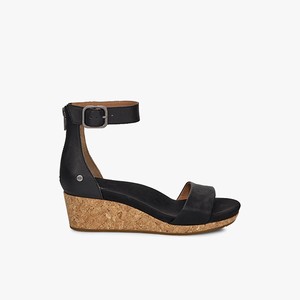 Ugg Zoe II Women Wedges Black (4907WTYUI)